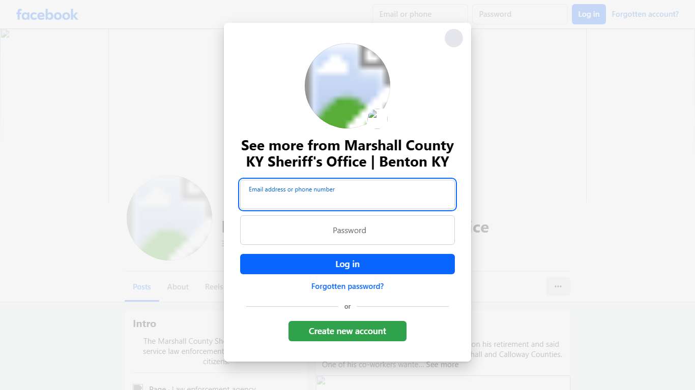 Marshall County KY Sheriff's Office Benton KY Facebook
